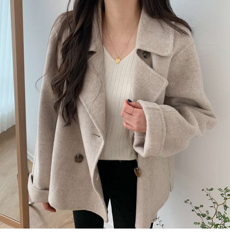 イエベ春/イエベ秋服　しなやかウール テーラードジャケット