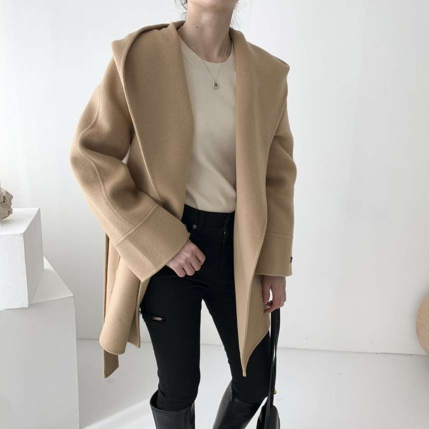 イエベ春/イエベ秋服　エレガントマントコート