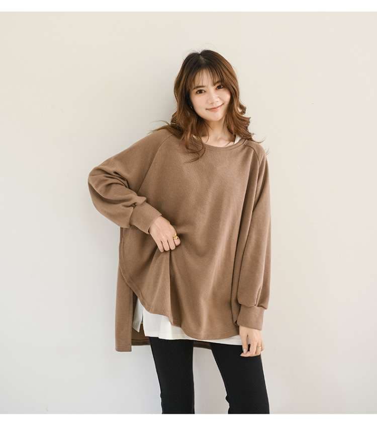 イエベ春/イエベ秋服　ゆったりシルエットのオーバーサイズパーカー