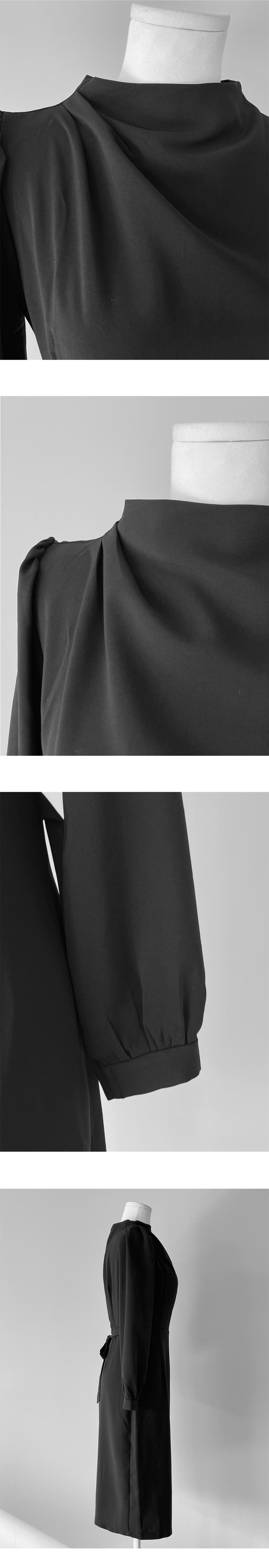 イエベ春/イエベ秋服　シルエット際立つフォーマルワンピース