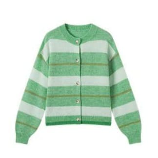 イエベ春服　優美シルエットカーディガン