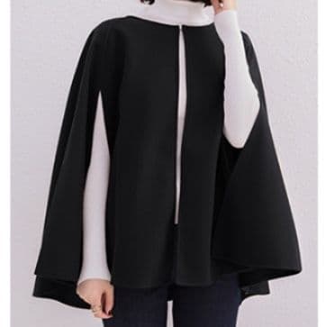 イエベ春/イエベ秋服　エレガントケープデザインジャケット