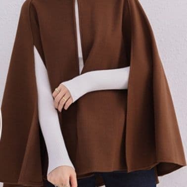 イエベ春/イエベ秋服　エレガントケープデザインジャケット