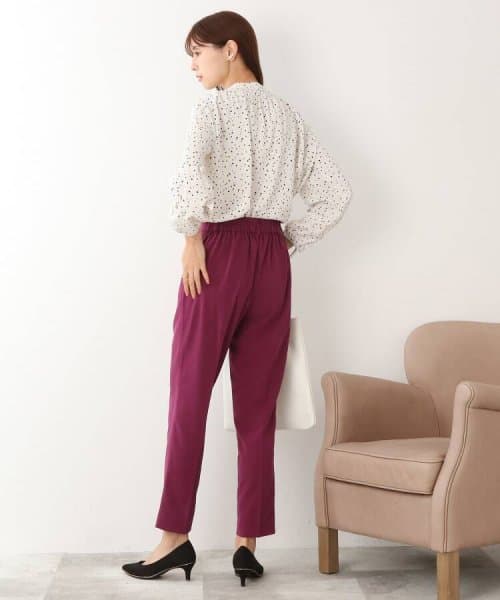 イエベ春/イエベ秋服　スタイリッシュテーパードパンツ