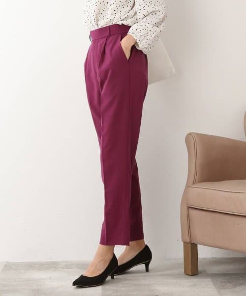 イエベ春/イエベ秋服　スタイリッシュテーパードパンツ