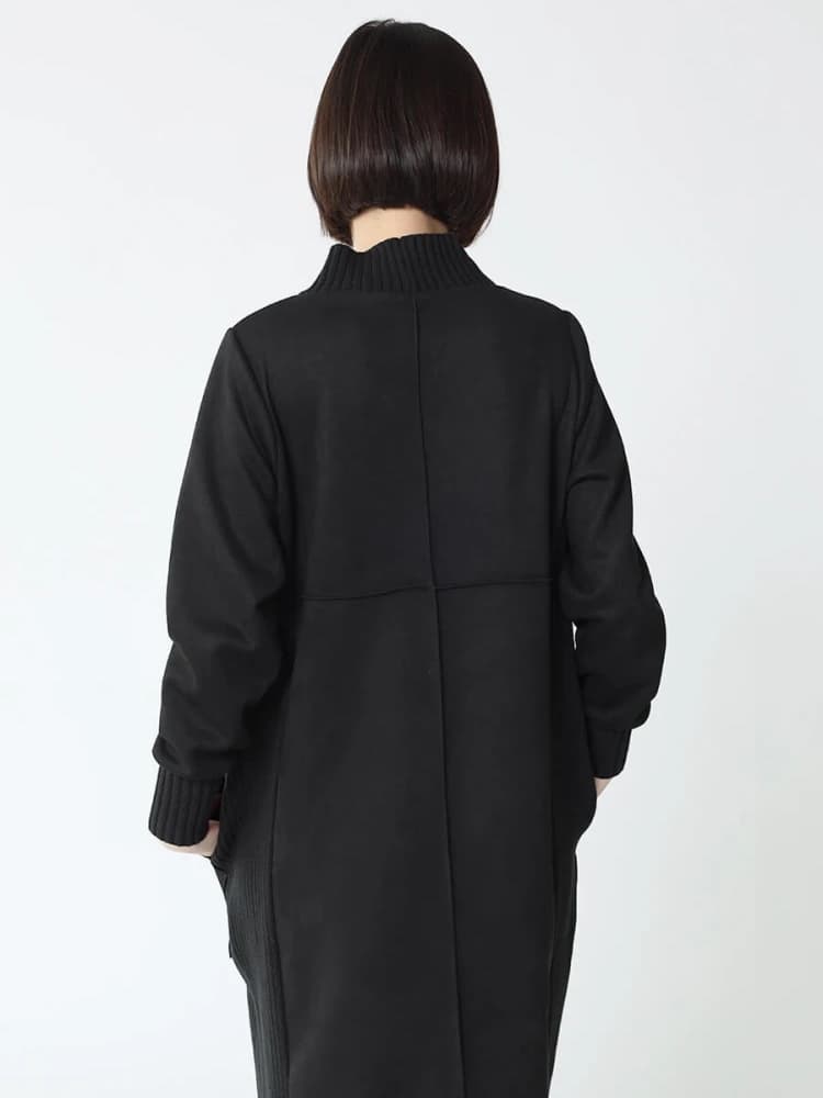 イエベ春/イエベ秋服　スエード調ワンピース