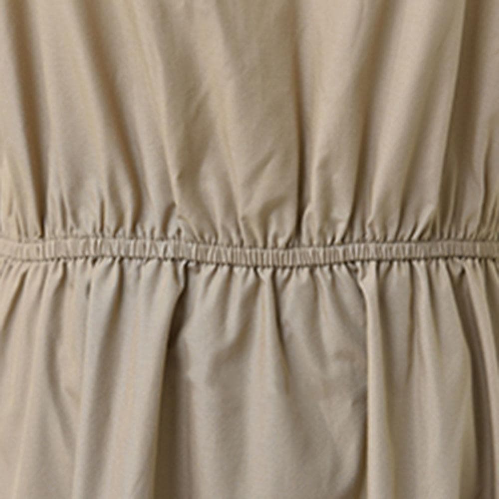 イエベ春/イエベ秋服　優美なリボン結びマキシワンピース