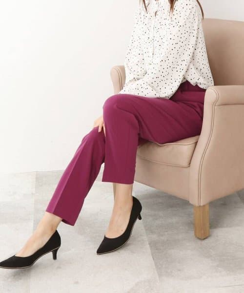 イエベ春/イエベ秋服　スタイリッシュテーパードパンツ