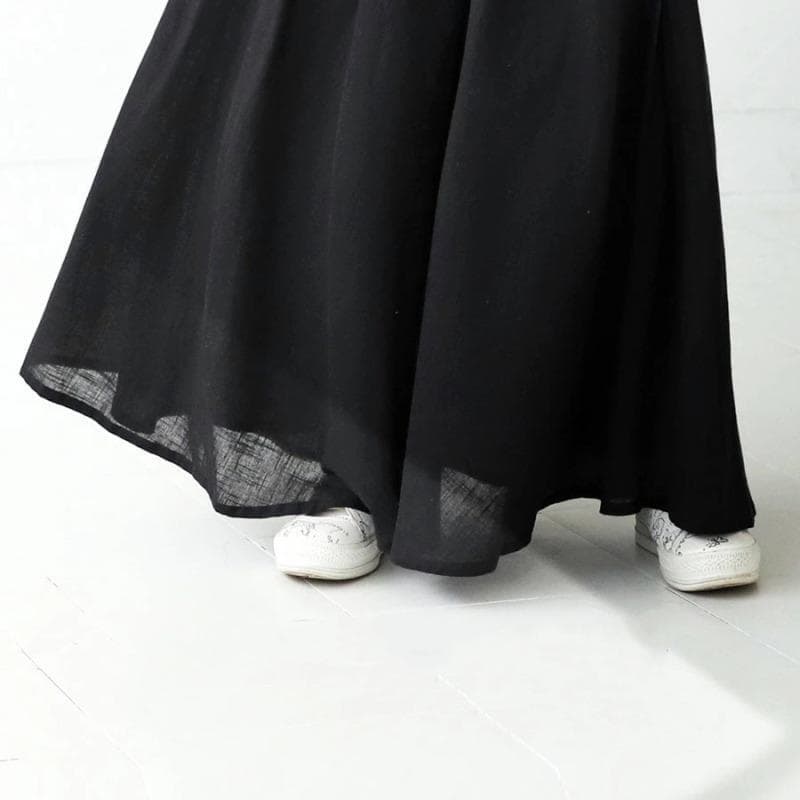 イエベ秋服　贅沢綿使用の極上フレアスカート