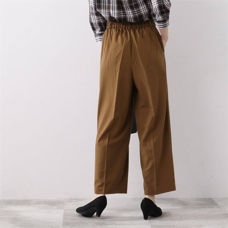 イエベ春/イエベ秋服　上品シルエット テーパードパンツ