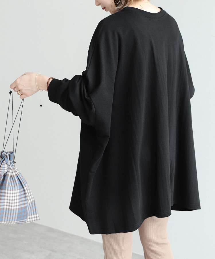 イエベ春/イエベ秋服　ゆったりシルエットの大人プルオーバー