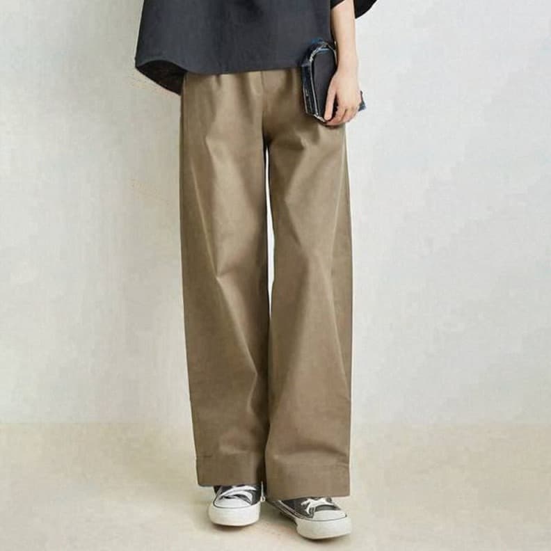 イエベ春/イエベ秋服　すっきり美脚見せの定番カジュアルセットアップ