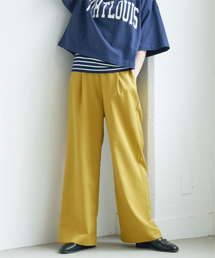 イエベ春/イエベ秋服　リラックスシルエットパンツ
