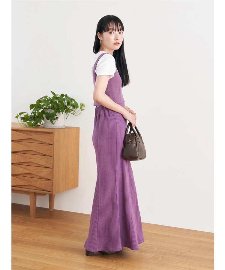 イエベ春/イエベ秋服　ニットマーメイドスカート