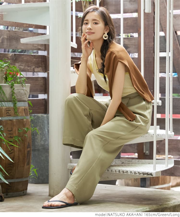 イエベ春/イエベ秋服　リラックスシルエットパンツ