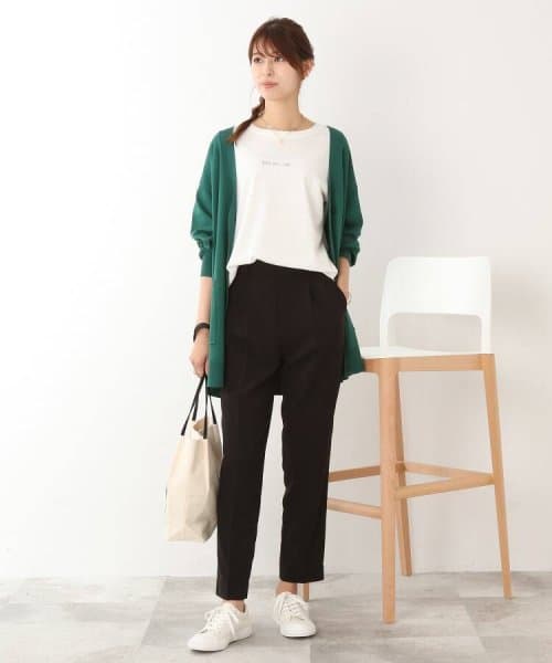 イエベ春/イエベ秋服　スタイリッシュテーパードパンツ