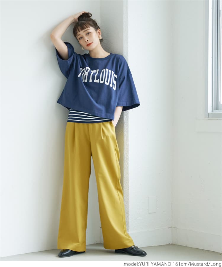 イエベ春/イエベ秋服　リラックスシルエットパンツ