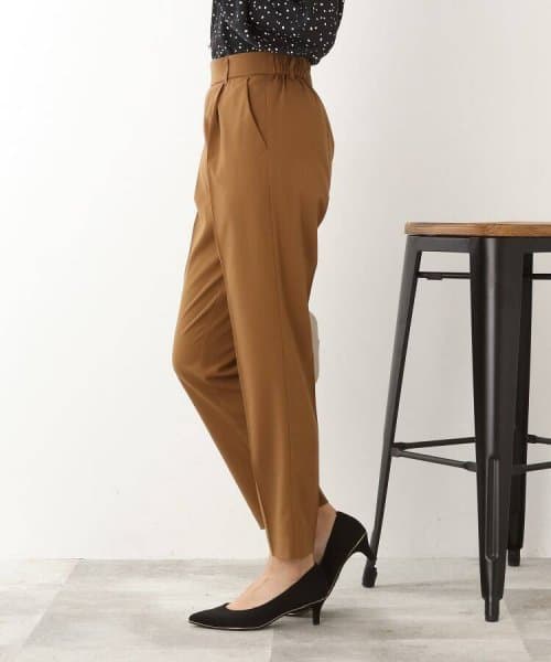 イエベ春/イエベ秋服　スタイリッシュテーパードパンツ