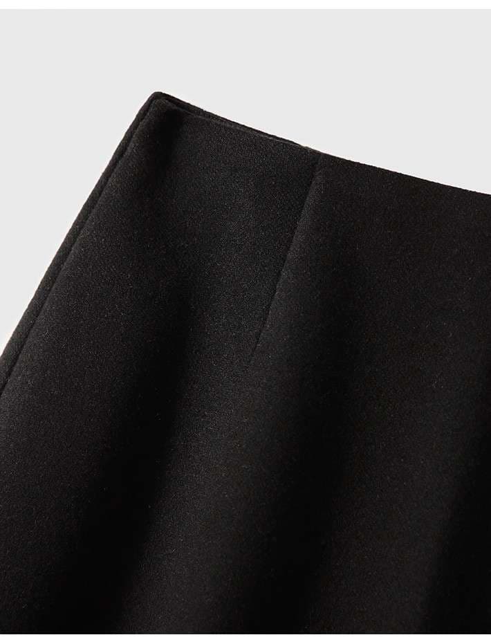 イエベ秋服　シンプル ストレッチ ロングスカート