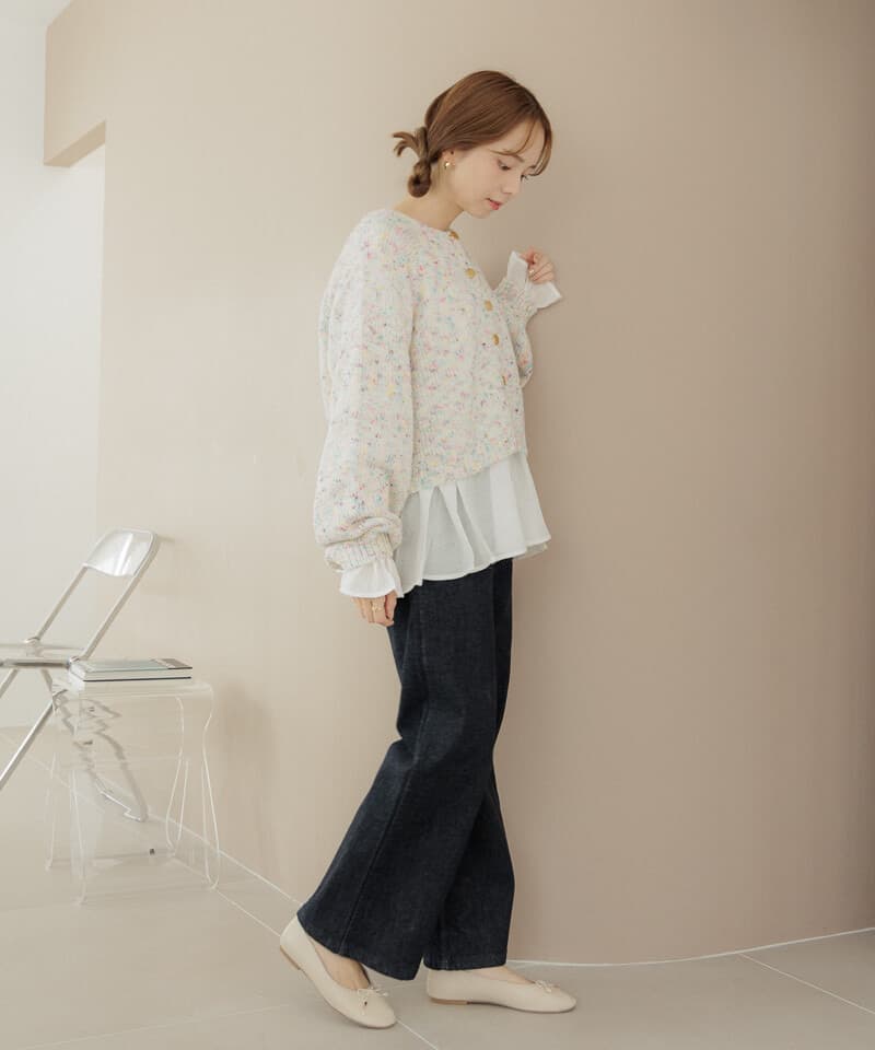 イエベ春/イエベ秋服　スプリングニット