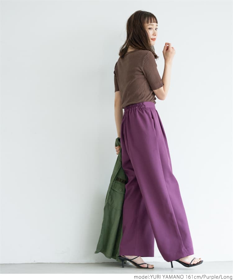 イエベ春/イエベ秋服　リラックスシルエットパンツ