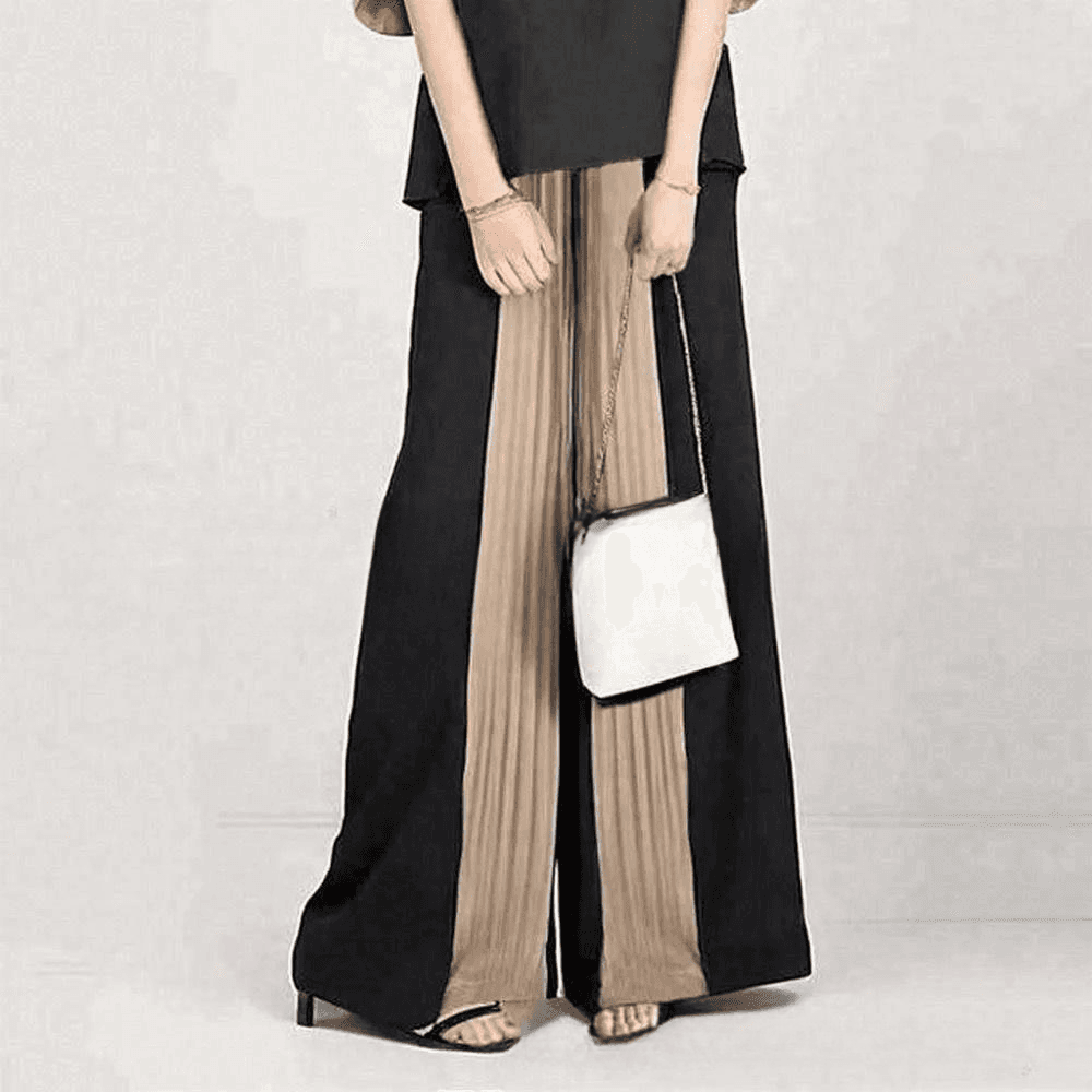 イエベ秋服　上質アシンメトリーセットアップ