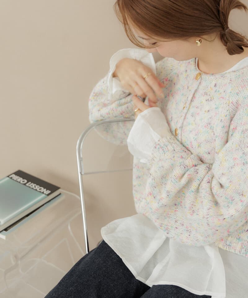 イエベ春/イエベ秋服　スプリングニット