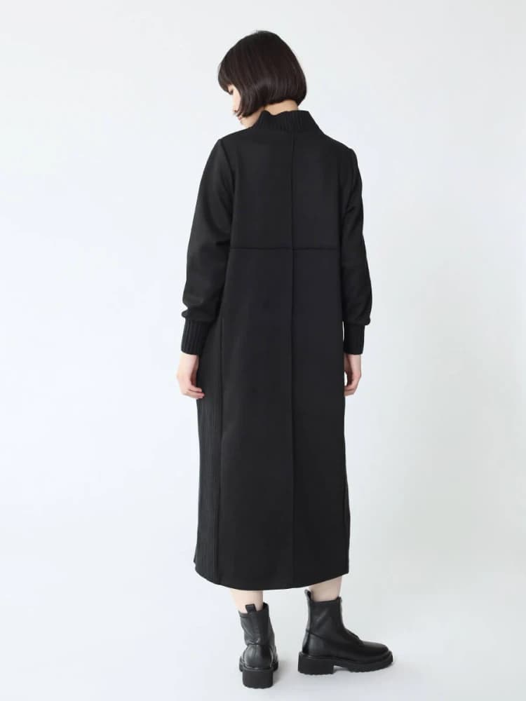 イエベ春/イエベ秋服　スエード調ワンピース