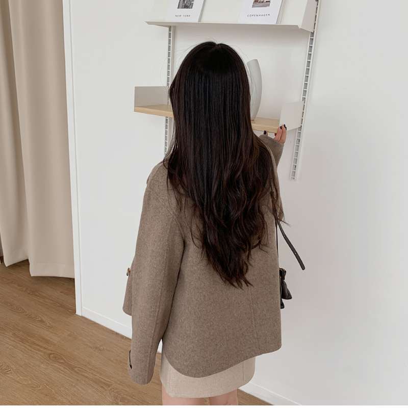 イエベ春/イエベ秋服　しなやかウール テーラードジャケット