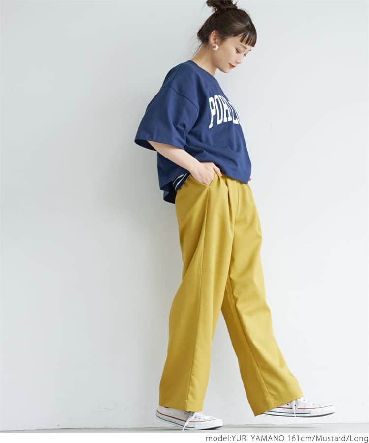 イエベ春/イエベ秋服　リラックスシルエットパンツ