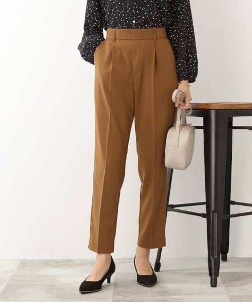 イエベ春/イエベ秋服　スタイリッシュテーパードパンツ