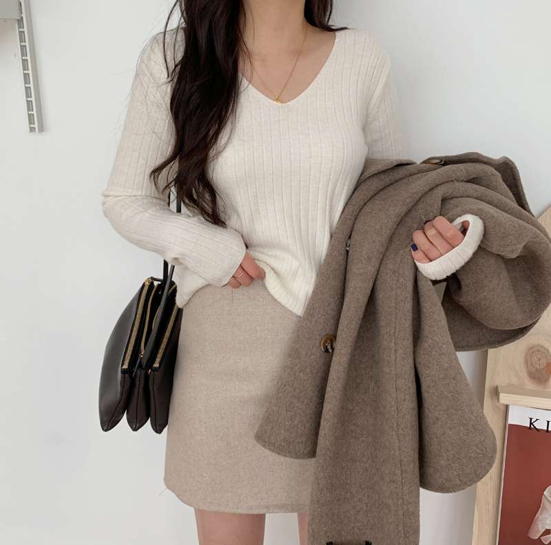 イエベ春/イエベ秋服　しなやかウール テーラードジャケット