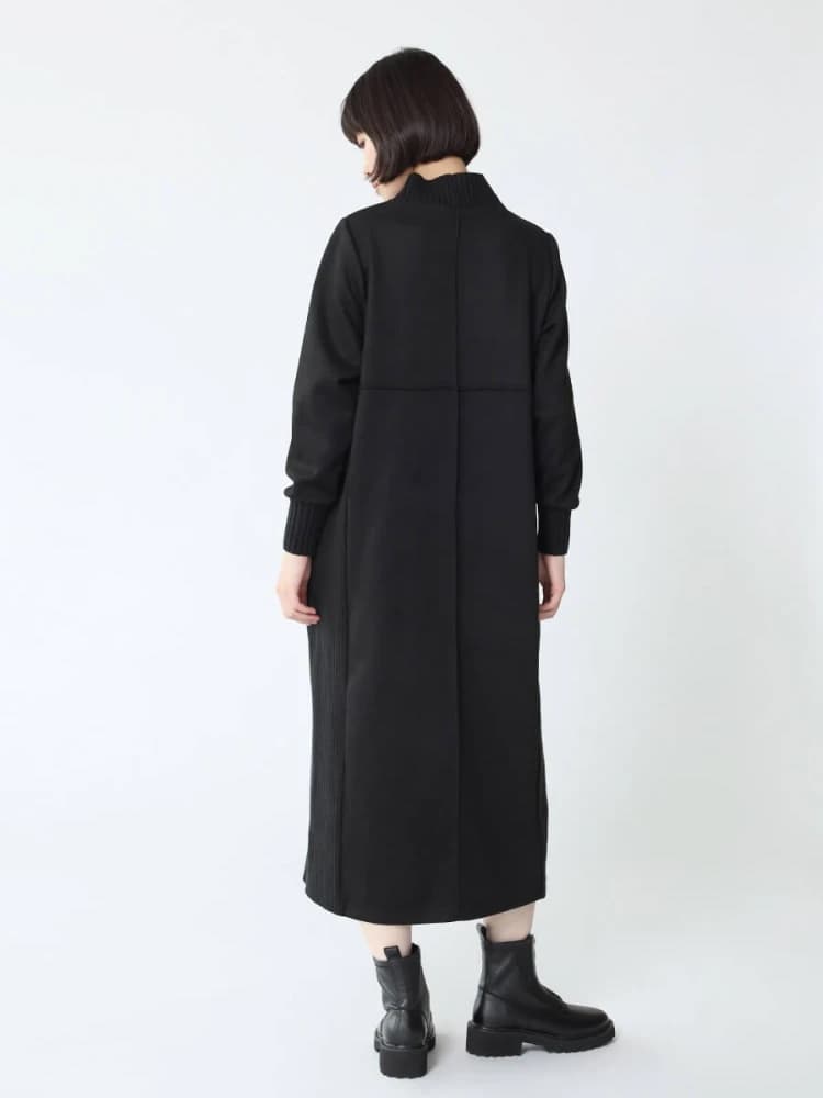 イエベ春/イエベ秋服　スエード調ワンピース