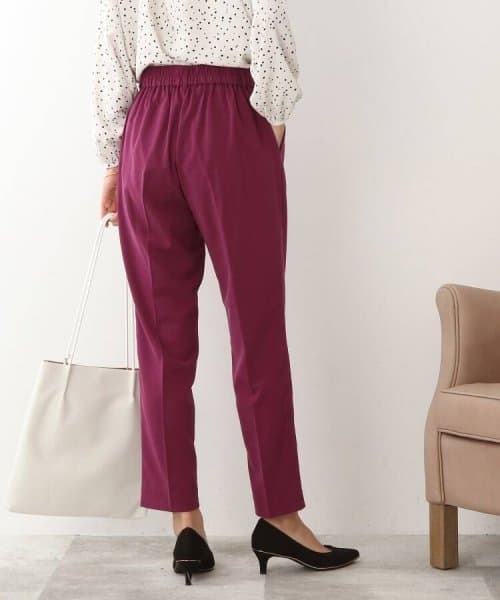 イエベ春/イエベ秋服　スタイリッシュテーパードパンツ