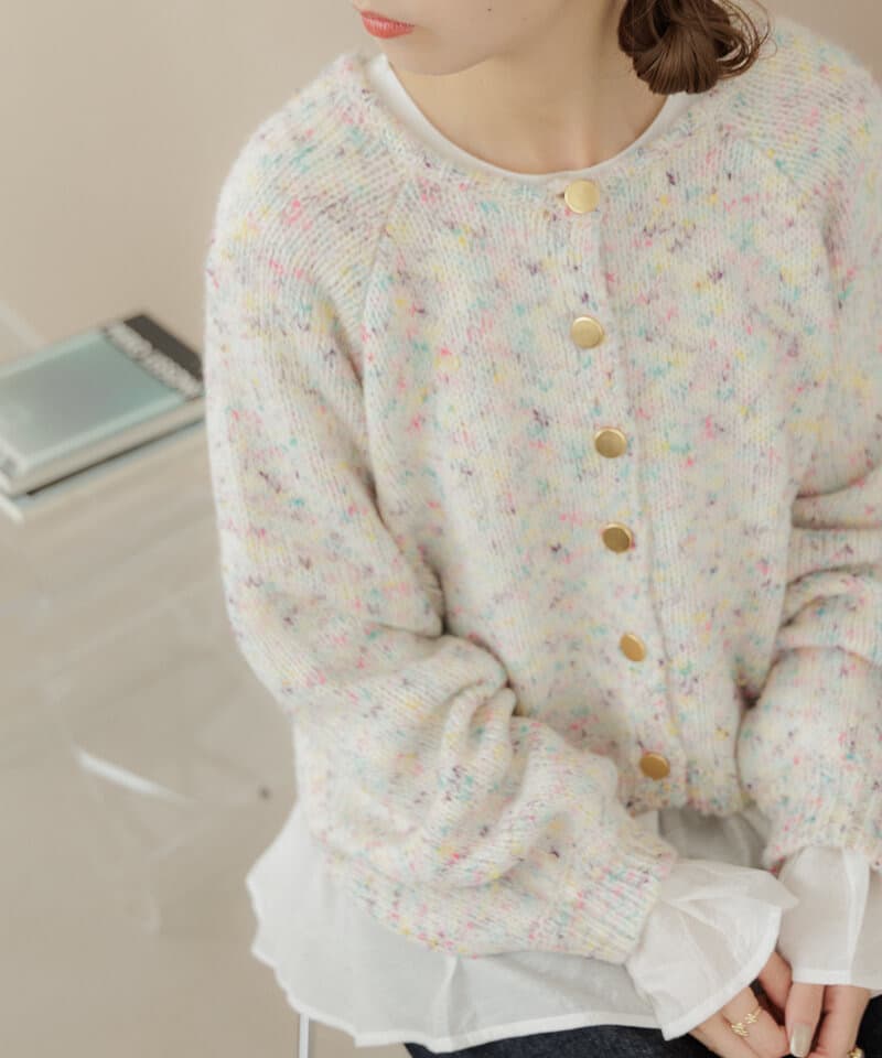 イエベ春/イエベ秋服　スプリングニット