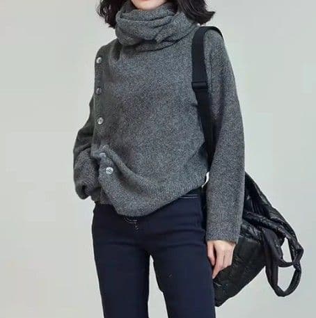 イエベ秋服　韓国 プルオーバーセーター