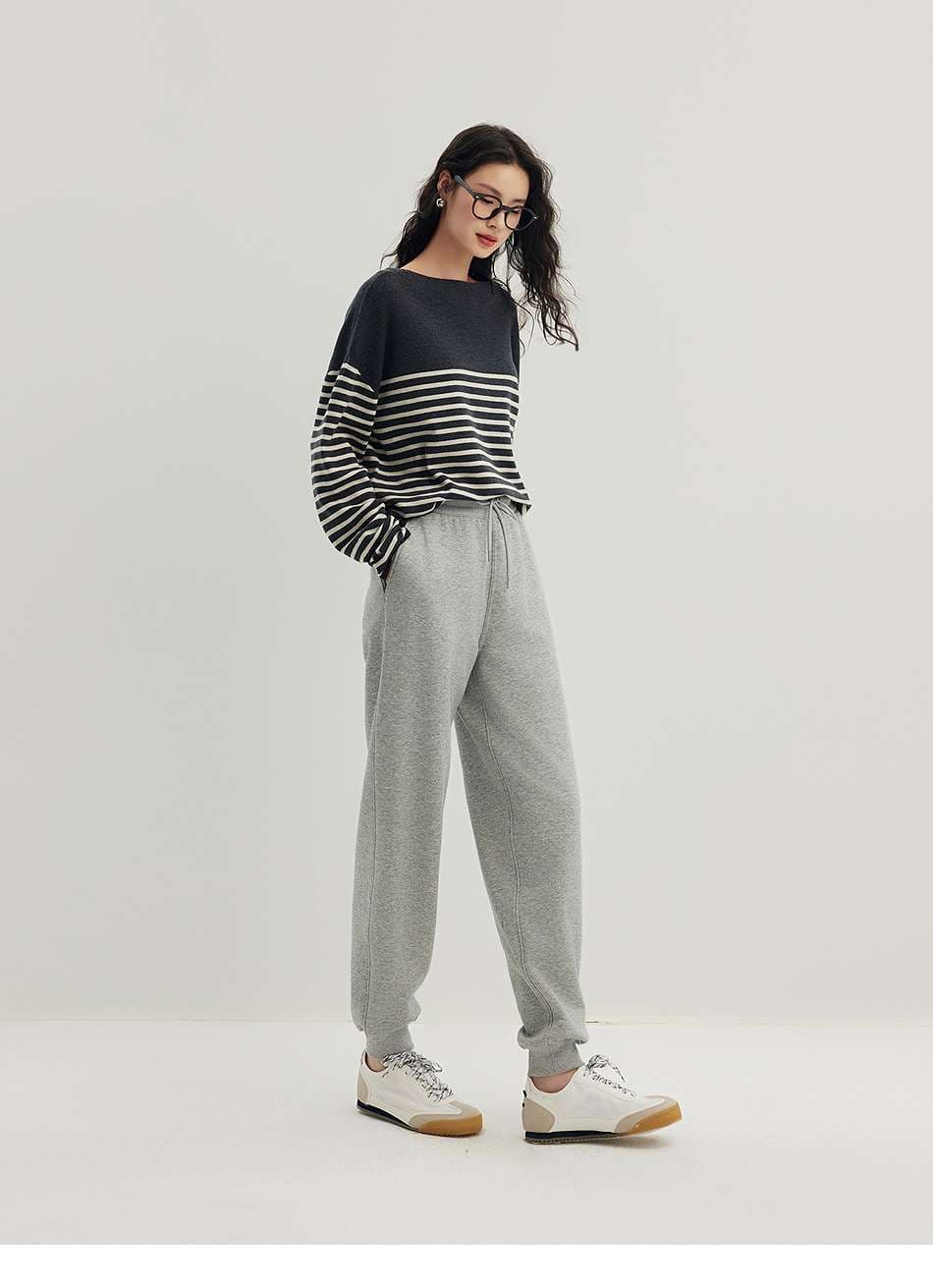 イエベ春/イエベ秋服　リラックスニットパンツ