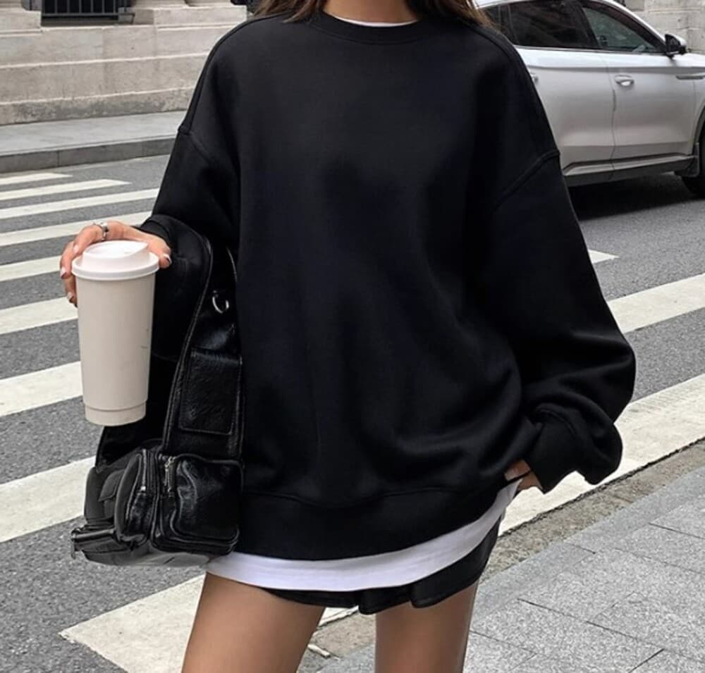 イエベ秋服 シンプルトレーナー