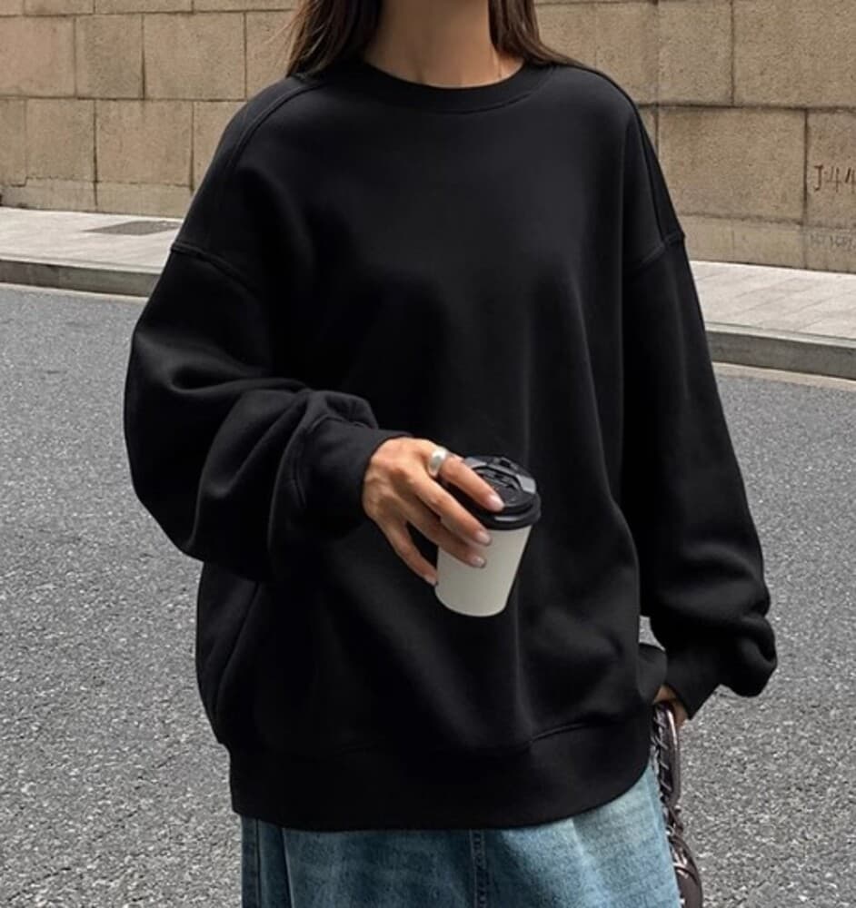 イエベ秋服 シンプルトレーナー