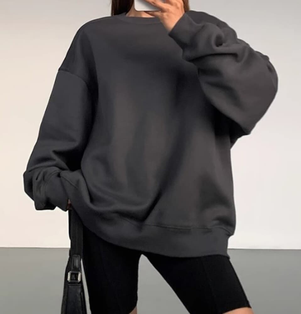 イエベ秋服 シンプルトレーナー