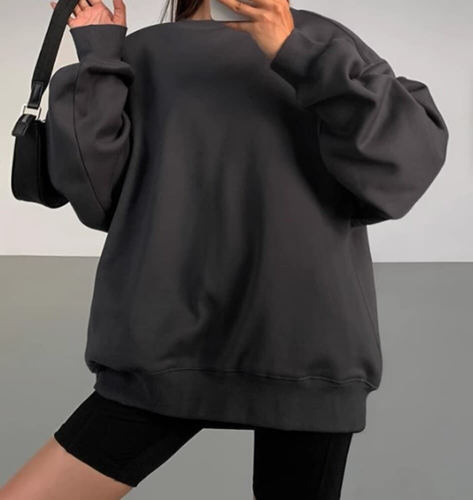 イエベ秋服 シンプルトレーナー