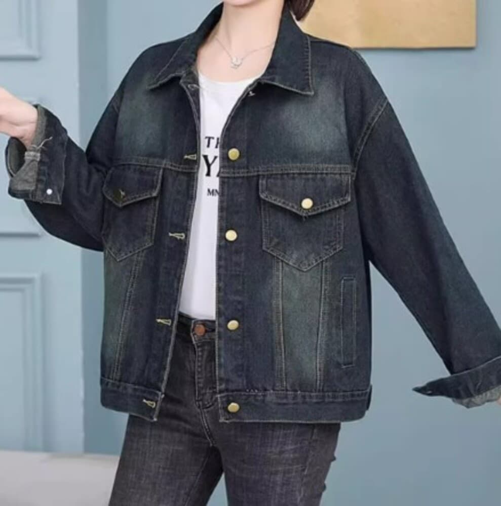 イエベ秋服 デニムショートジャケット