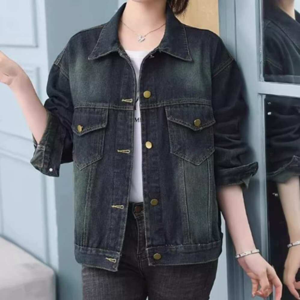 イエベ秋服 デニムショートジャケット