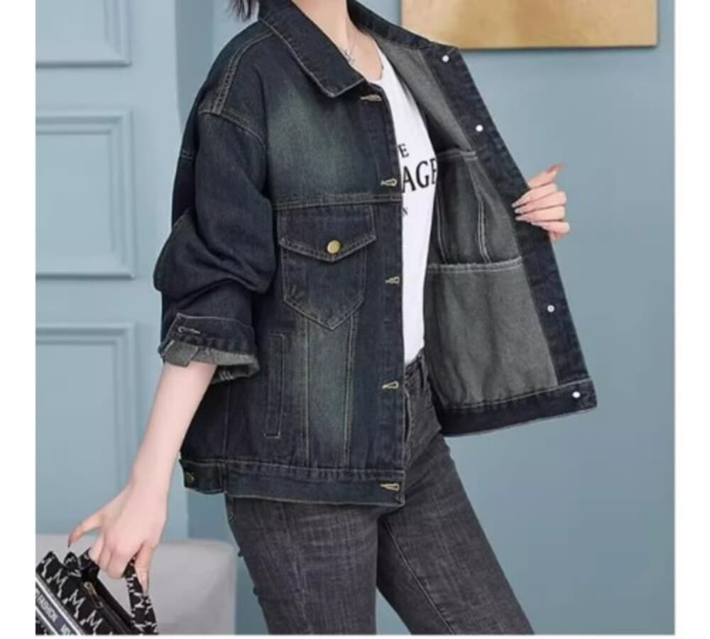 イエベ秋服 デニムショートジャケット