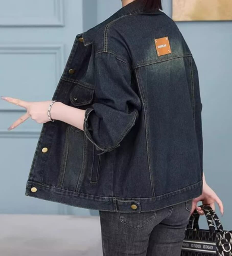 イエベ秋服 デニムショートジャケット