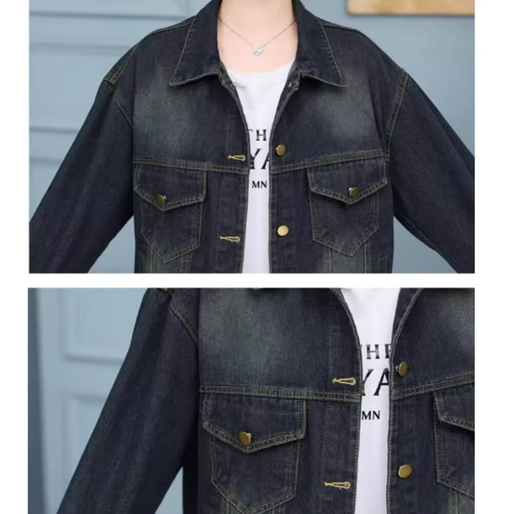 イエベ秋服 デニムショートジャケット