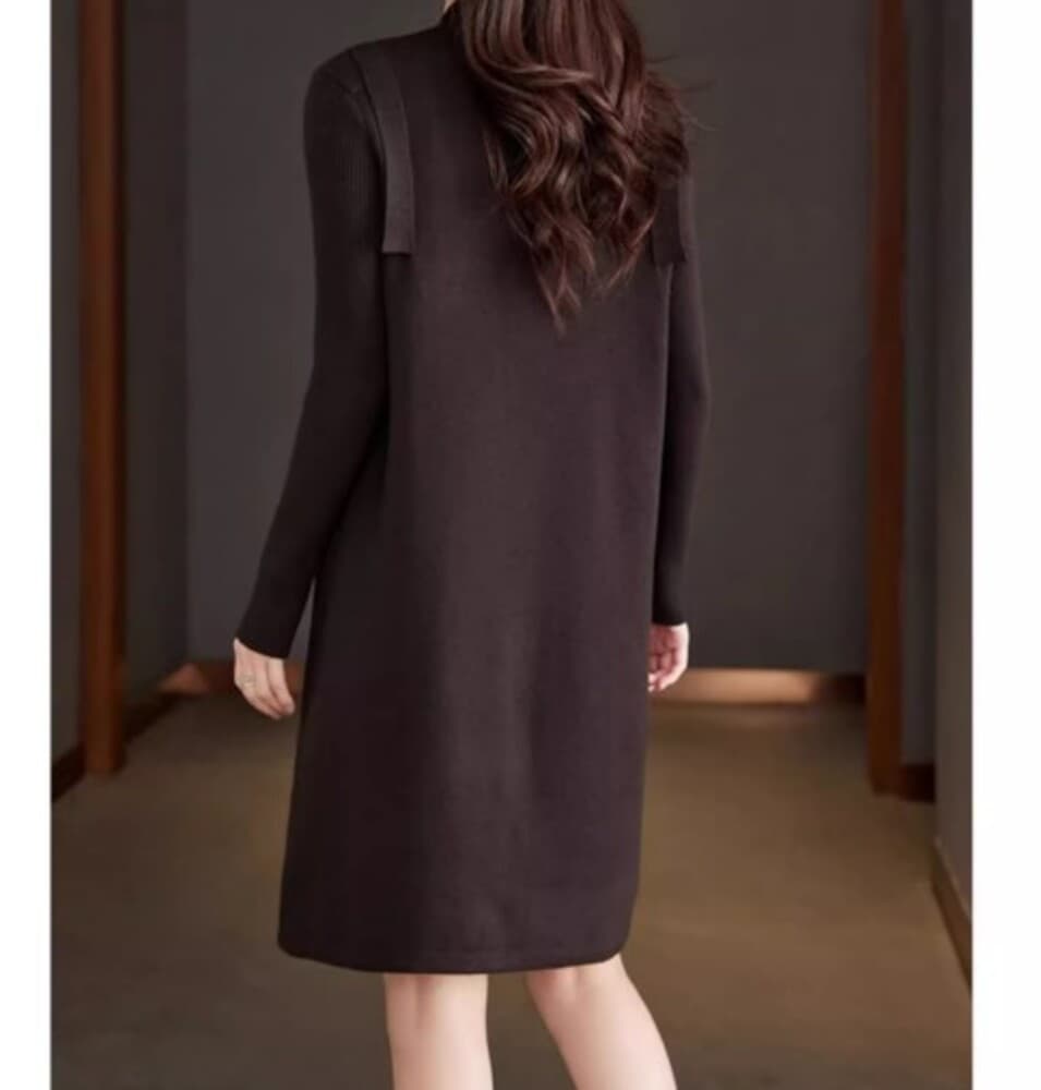 イエベ春/イエベ秋服 ショルダーボタン ワンピース