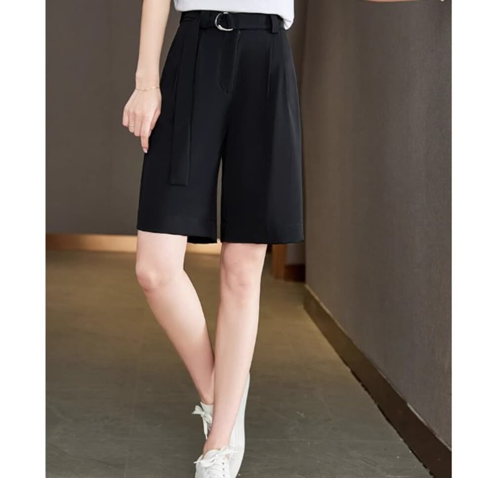 イエベ春/イエベ秋服 ハイウスト ミドルパンツ