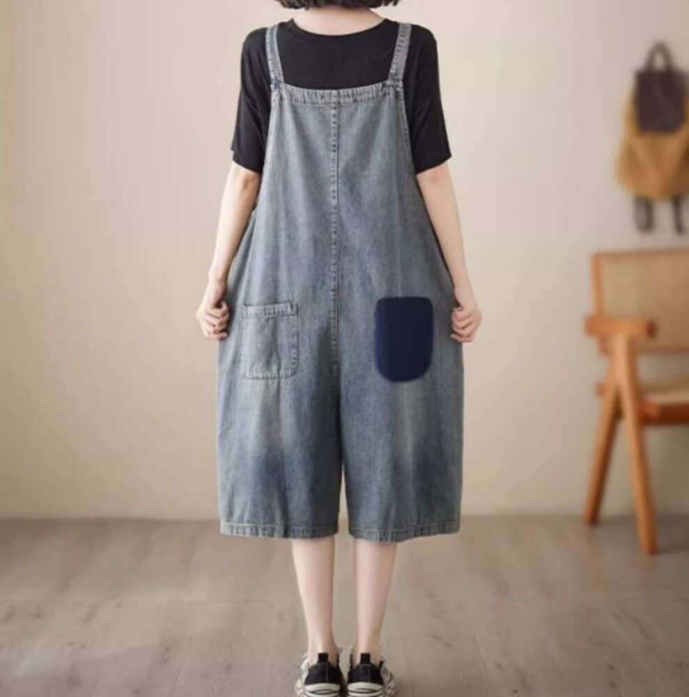 イエベ秋服 デニムサロペット
