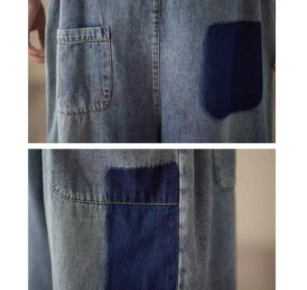 イエベ秋服 デニムサロペット